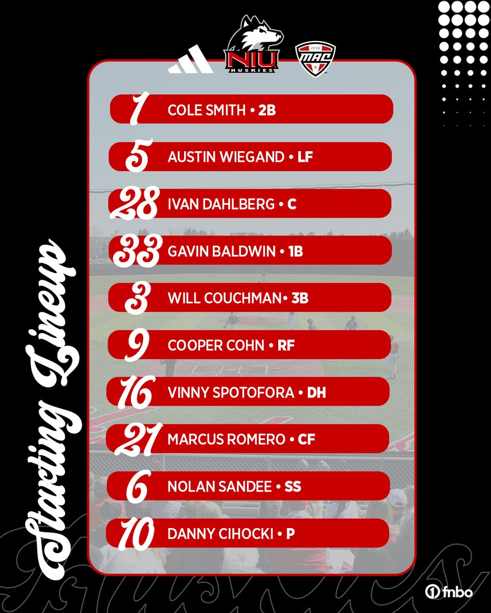 NIU Baseball tweet media