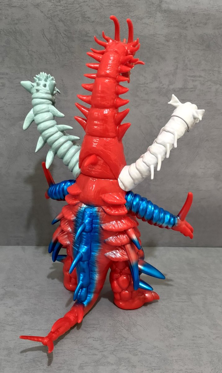 Y-MSF & さくらトイズ & A-killer 三つ首怪獣 ファイヤードラコ 頭頂高31cm