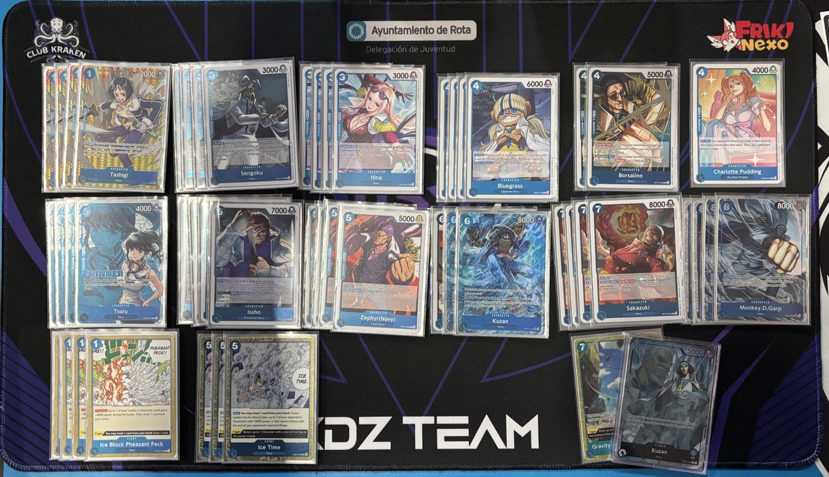 Local pequeñito de 3 rondas ganado con Kuzan

🔵 Jinbe 
🔴⚫️ Sabo <a href="/KDZMILLAN/">KDZ Millán</a> 
🟡 Enel <a href="/KDZmoic/">KDZ MoiC</a>