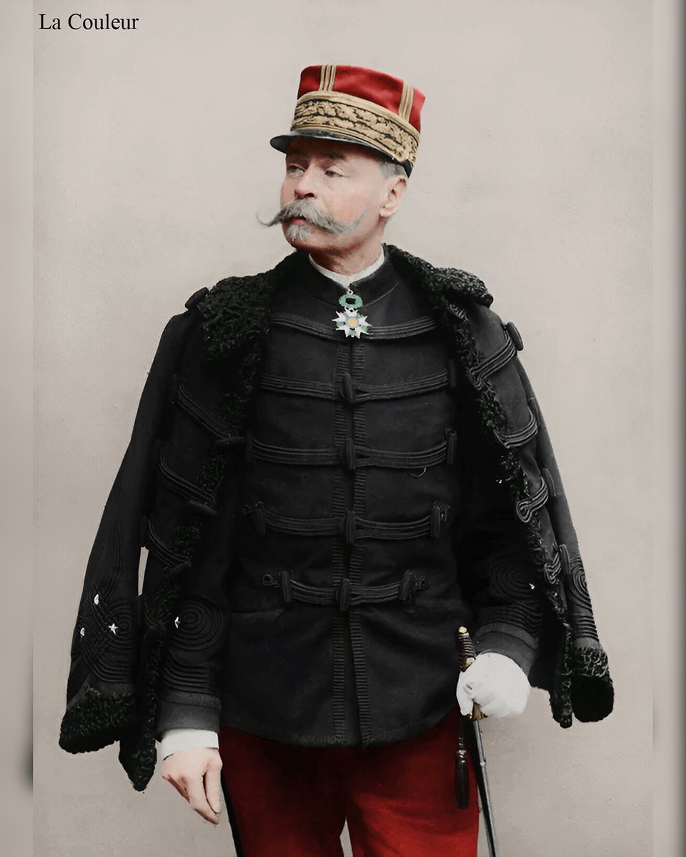 French general in service uniform, 1890s
instagram.com/lacouleurcolor…