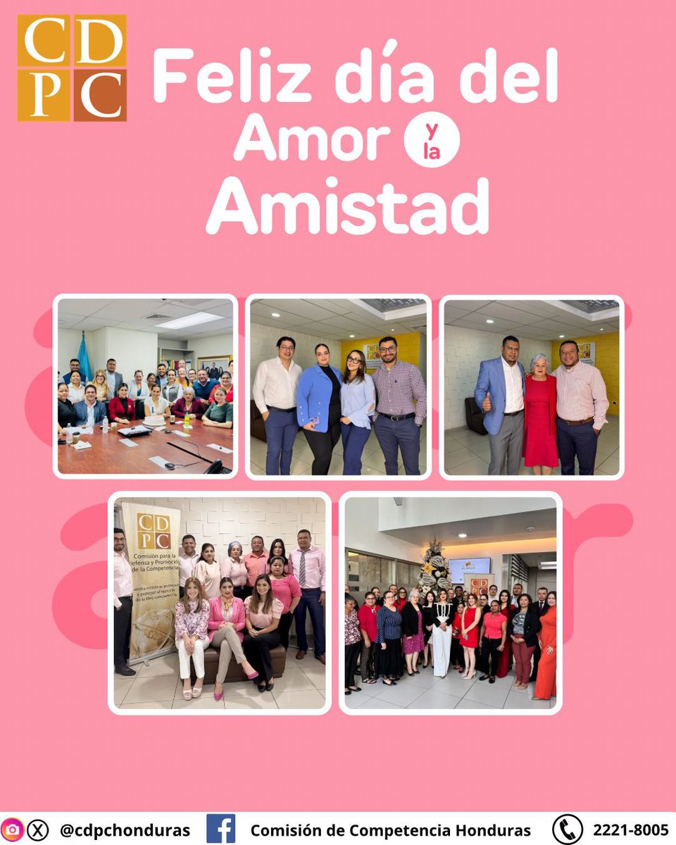 En este día especial, la Comisión para la Defensa y Promoción de la Competencia celebra los valores que fortalecen nuestras relaciones y también nuestra economía: confianza, respeto y transparencia.

Creemos que, al igual que en la amistad, la competencia leal construye entornos