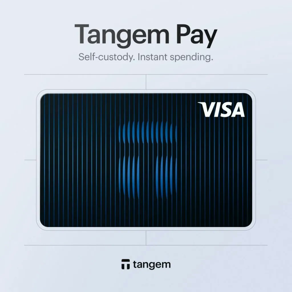 EcnEditor14162's tweet photo. Tangem Visa Card Introducing Tangem Pay
Tangem Pay turns your self-custody wallet into a usable Visa payment card. Fund it with USDC on Polygon, pay anywhere Visa is accepted, and keep control of your keys until the moment you spend.

https://t.co/VxUau36LCx https://t.co/OuF4KFNXkb