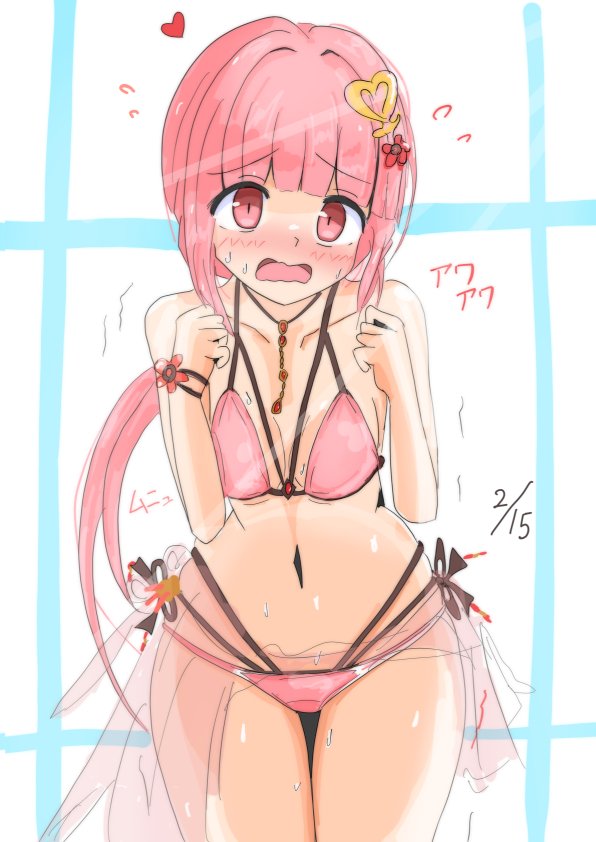 #寒い時こそ水着絵を貼ろう
環いろは✨ 