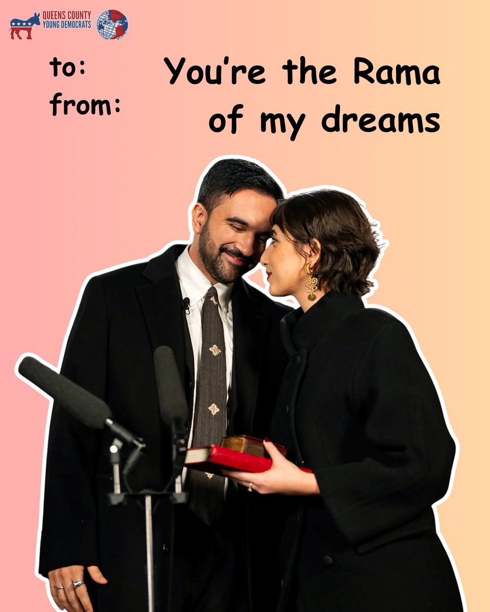 QueensYoungDems's tweet photo. Much love and good vibes 💕 Happy Valentine’s Day from the Queens Young Dems!! https://t.co/wZOxxk1uTz