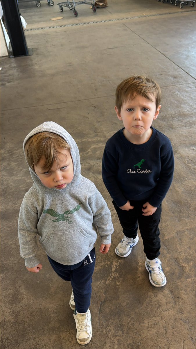 It’s pure chaos <a href="/Walmart/">Walmart</a> doesn’t accept Apple Pay. Leaving the store with 2 sad boys who just had to put their toys down and leave