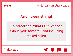 Pretty tough choice because there's a lot. I'll share my top 5 though! (these are in no particular order)

Fogborn - Assassin
EXE - Canon
MX - NDS
Stricken - Consumed
A01 - Gamma