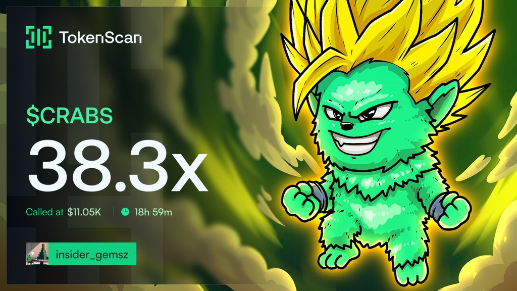 FEMO_255's tweet photo. $CRABS 
38x up,road to 40x or more 
Dm to get premium entry on ECA’s 

HYhnRdn7nridbDUUcRsd3JtmvMCyKrVDew52CWGtpump

#Solana #sramhr #EpsteinFiles #Epstein https://t.co/4xHg7PcIom