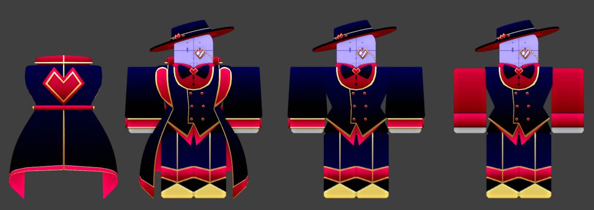 Released the first set!!
The second I should have done no later than tomorrow ♥️✨
#ROBLOX #ROBLOXUGC