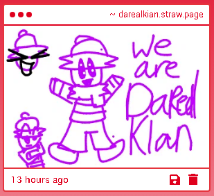 YES WE ARE!!! WE ARE DAREAL!!!(Kian)

Awesome art by the way. :D