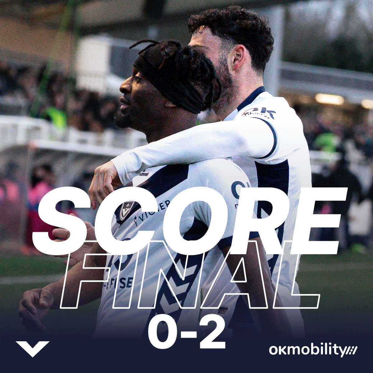 𝙑𝙄𝘾𝙏𝙊𝙄𝙍𝙀 ✌️

Grâce à Royce Openda et Matthieu Villette, les bordelais repartent de Saumur avec les 3⃣ points et restent au contact du leader. Rendez-vous samedi au Stade Atlantique pour la réception de Saint-Malo 🔜

#OSFCFCGB