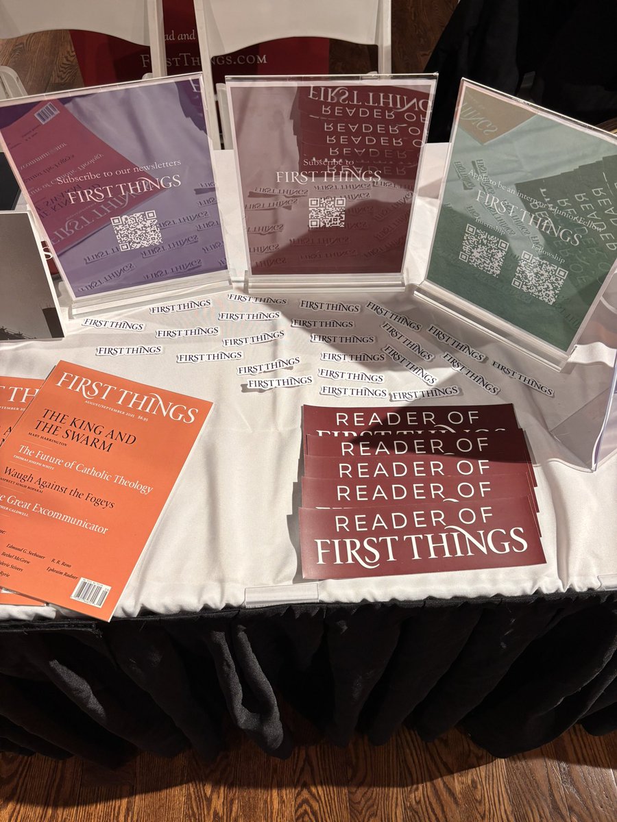 First Things tweet media