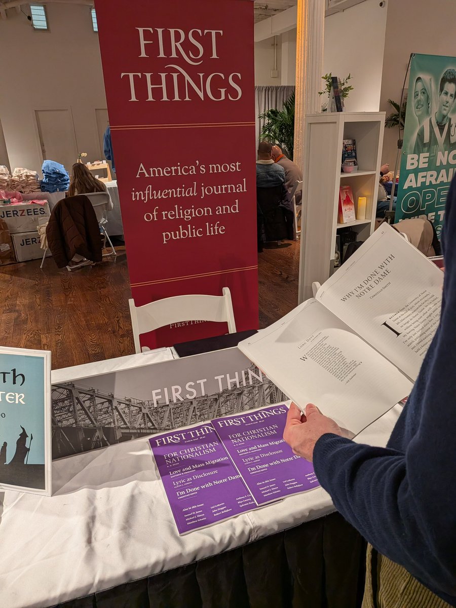 First Things tweet media