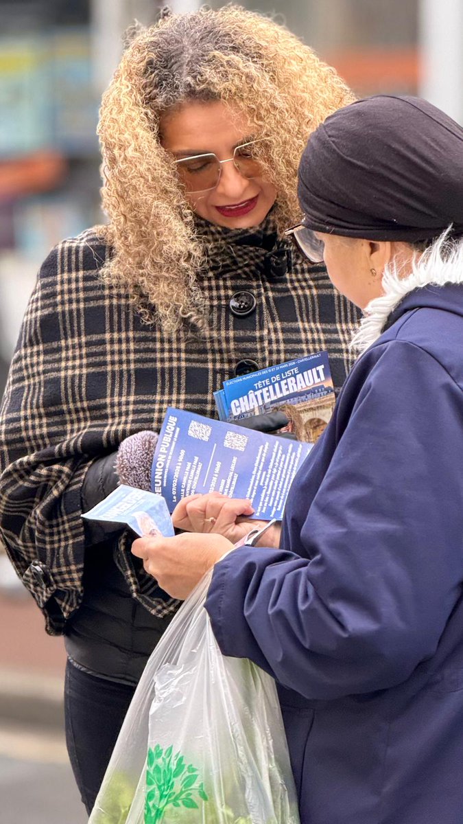🗳️ Municipales 2026 CHÂTELLERAULT 😁

Journée intense pour les colistiers de la liste #RassemblerPourAgir,sur les marchés de Châteauneuf et de Châtellerault.

Aux Halles, un accueil fabuleux des habitants, des échanges francs et chaleureux.✅

L'occasion de rappeler notre