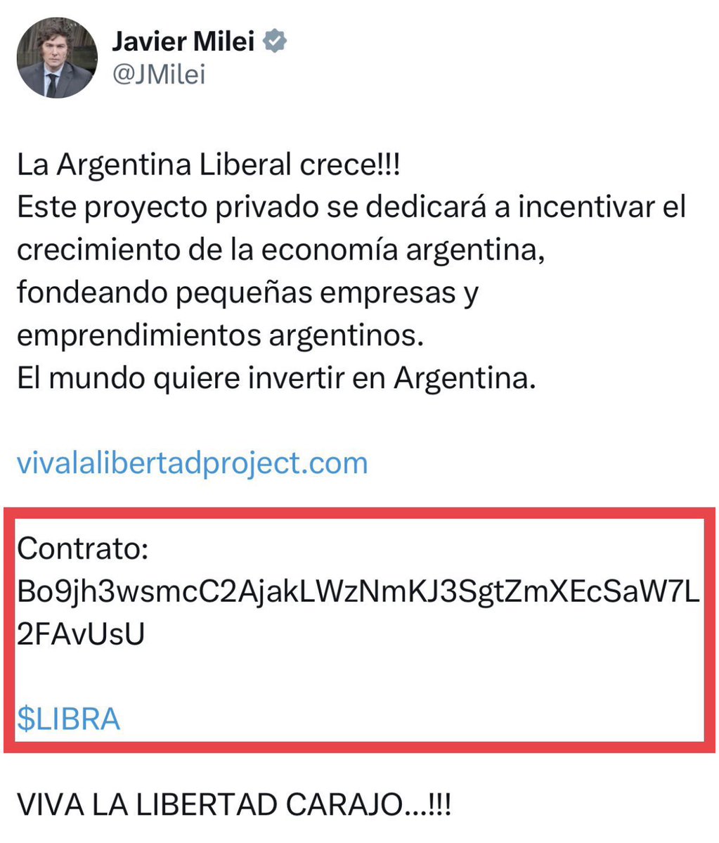 Se cumple un año de la gran estafa presidencial de #$Libra. En el gobierno de Milei, si son ellos quien las hacen, no las pagan…