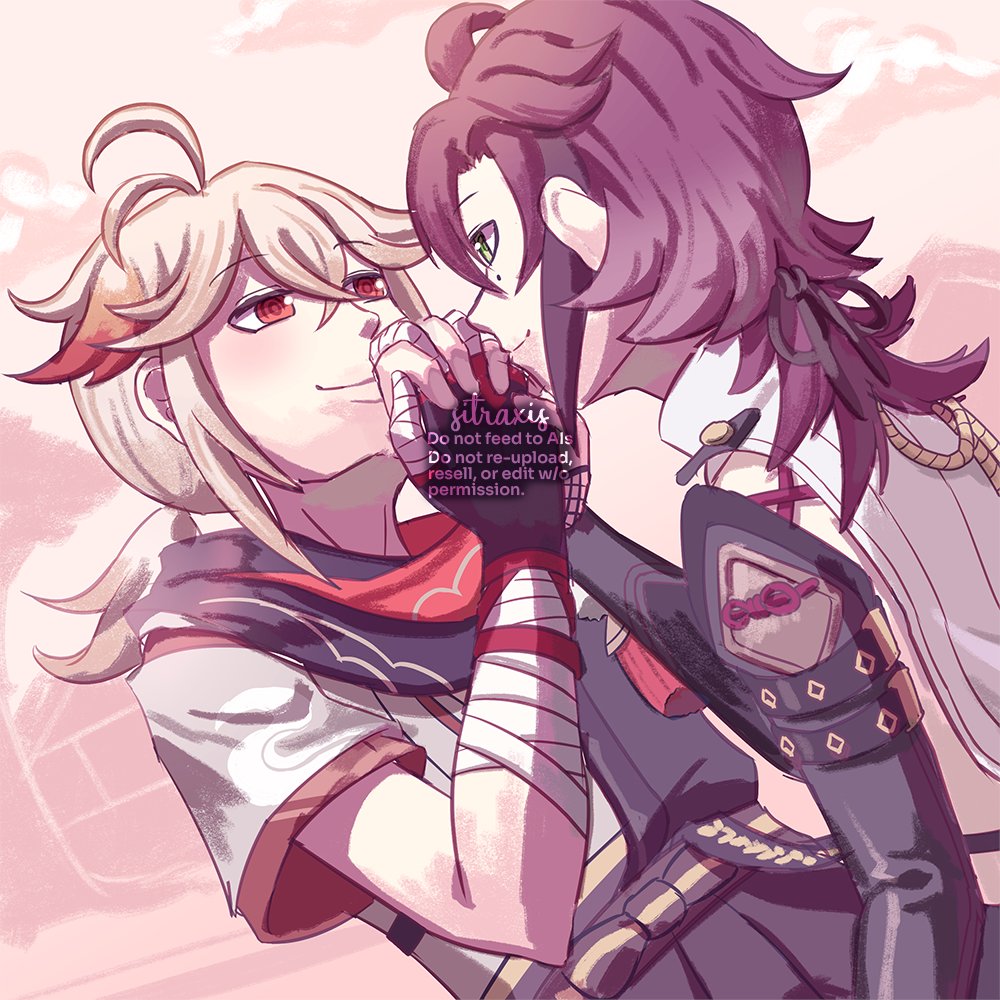 Here is the director's cut for all fellow hand holding enjoyers like me. #heikazu #kazuhei