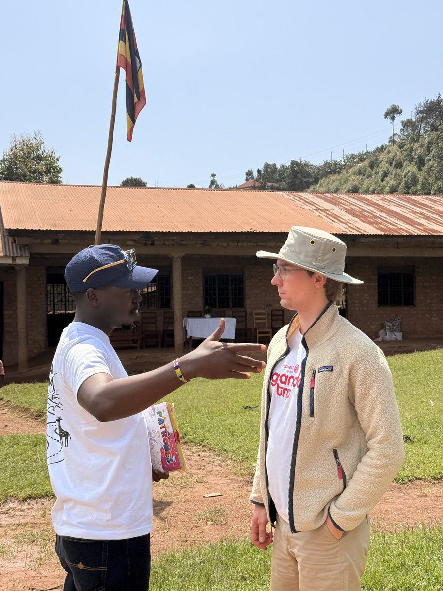 RotaractUGTrip's tweet photo. On Friday morning, we visited Nyakijumba Primary School in southwestern Uganda, a community school whose story has been shaped in part by the dedication of Rotaract and Rotary members.
#RotaractUgandaTrip
#ExploreUganda https://t.co/VFgc9ypAci