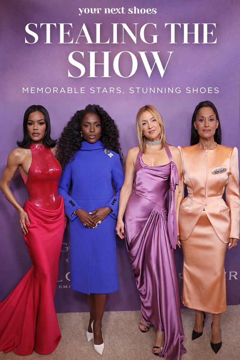 Bold gowns, sculptural tailoring — and shoes that did the heavy lifting 👠
Here’s a closer look at the standout celebrity footwear from the 2026 Costume Designers Guild Awards.
👉 yournextshoes.com/costume-design…