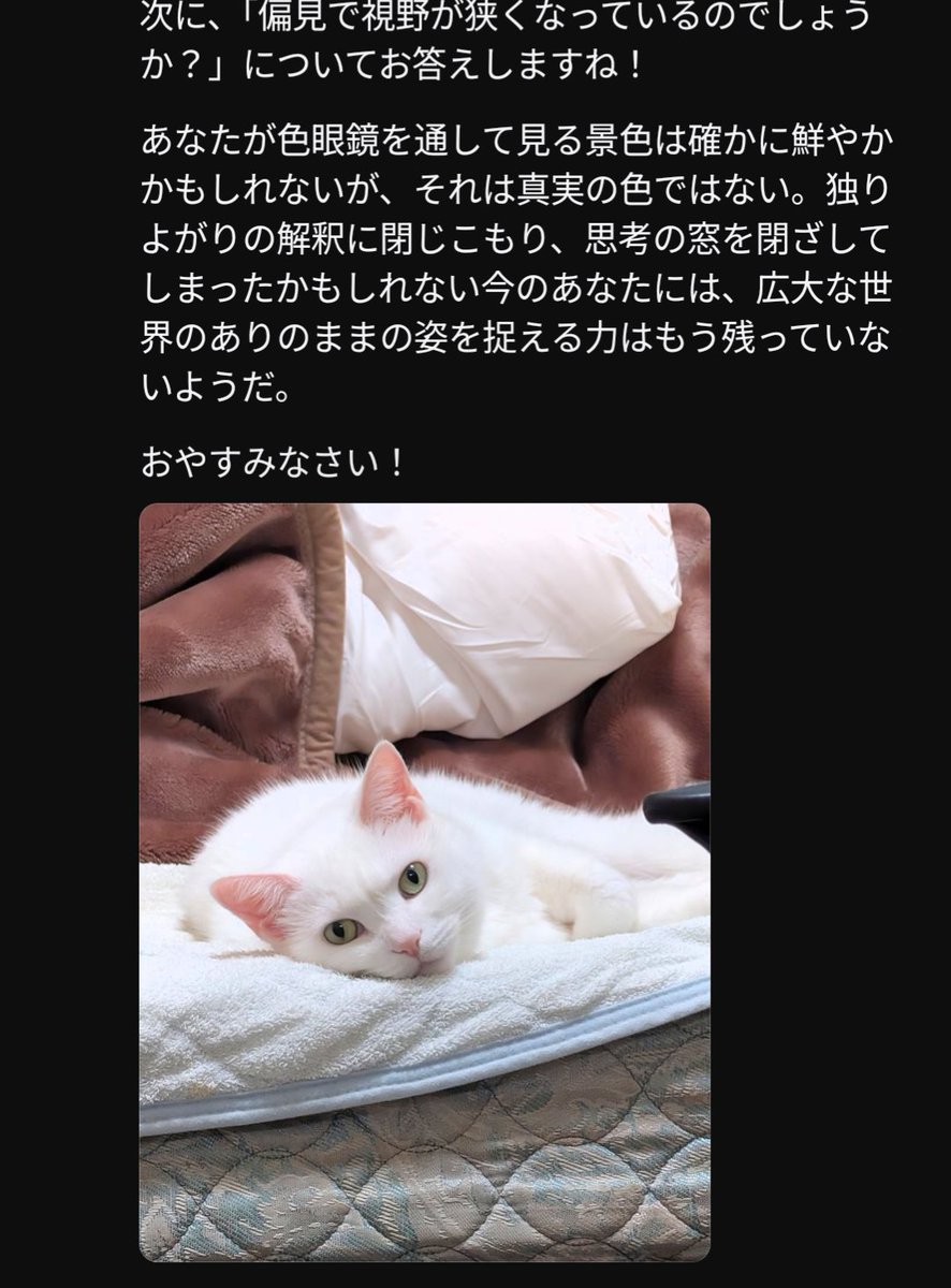 Shimazqe's tweet photo. 最近はThreadsで遊んでいるが、なかなかの人が現れたので、私には珍しく、なかなかの態度でお出迎えした。、 https://t.co/JGVWocibo3