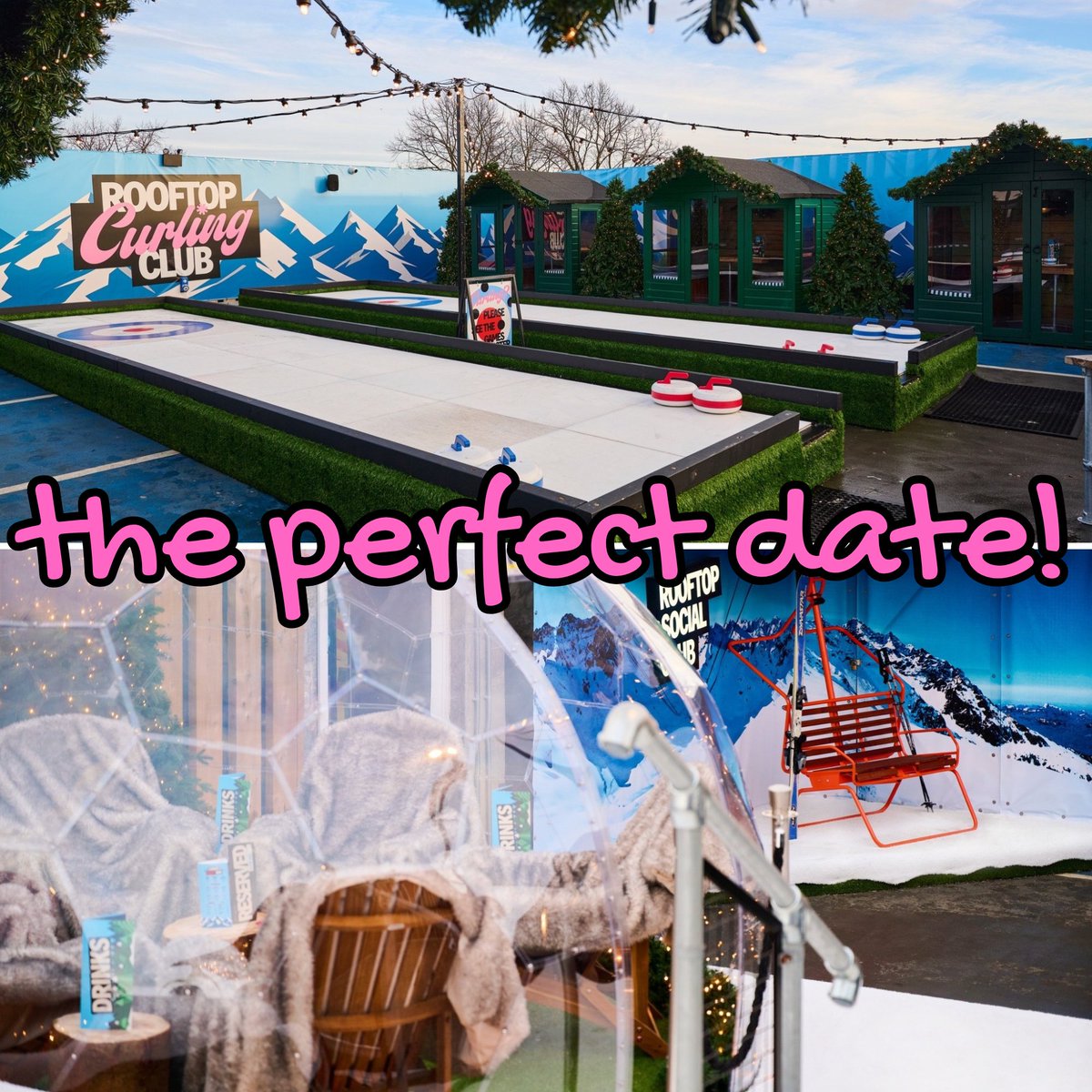 SpectrumDJ's tweet photo. Happy Valentine’s Day! 🌹 If you’re looking a great way to spend your day together, we're up at RooftopSocialClub today - taking over 5pm-10pm 😍 Private cabana, cheeky round of curling &amp; a ski lift for a memorable photo. ⛷️ Perfect date! ❤️
#ValentinesDay #DateNight #ChesterDJs https://t.co/EbSWJCv5ra