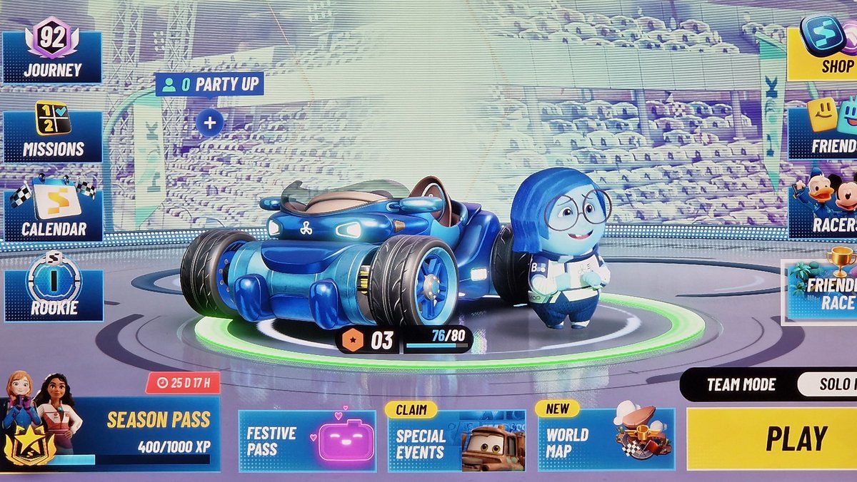 tomothymozzles's tweet photo. @SpeedstormGame Does anyone know how to take part in ranked. I see people on the leader board but where do you navigate to? I hit play in the bottom right and it launches straight into a normal league race https://t.co/pfujlTxlYD