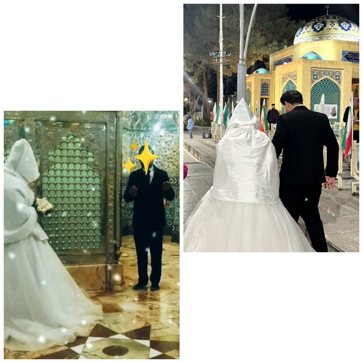 جوانان دهه هفتاد و هشتادی ما هستند که مراسم خودشون را متبرک کردند❤
ان شاءالله زیر سایه امام زمان باشند