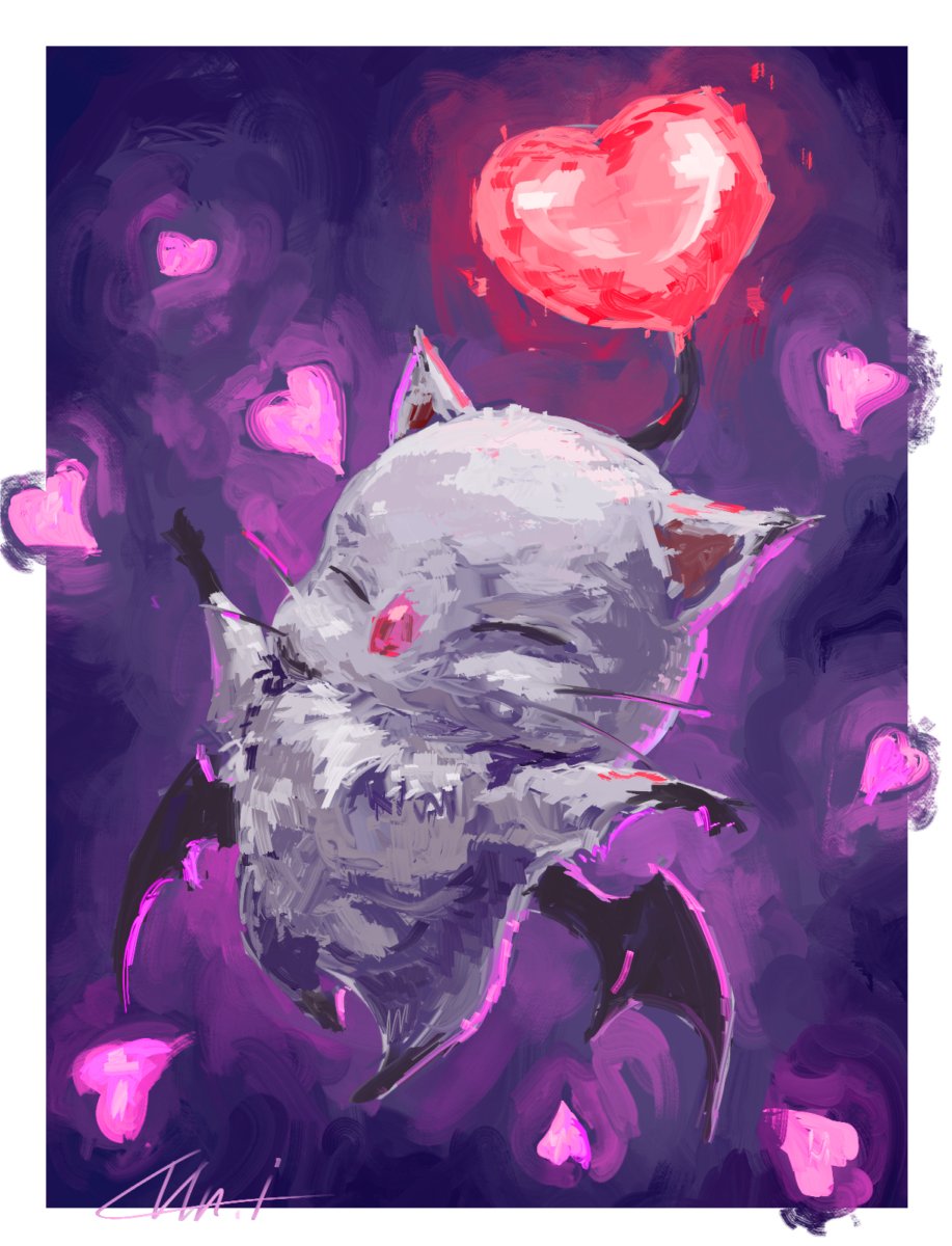 Kupka Kupp wishes you to find love~ 💕

#FFXIV | #FFXIVART | #moogle