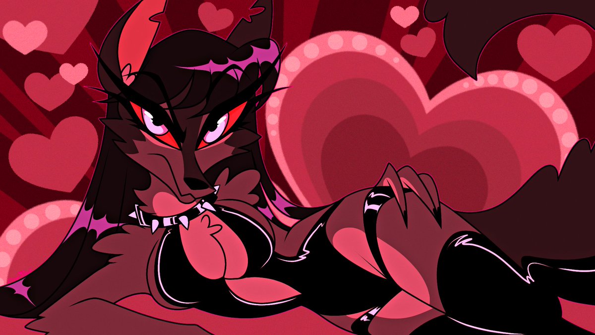 Ramona
#helluvaboss #hellhound #helluvabossoc #hellaverse #originalcharacter #anthro #furry #wolf