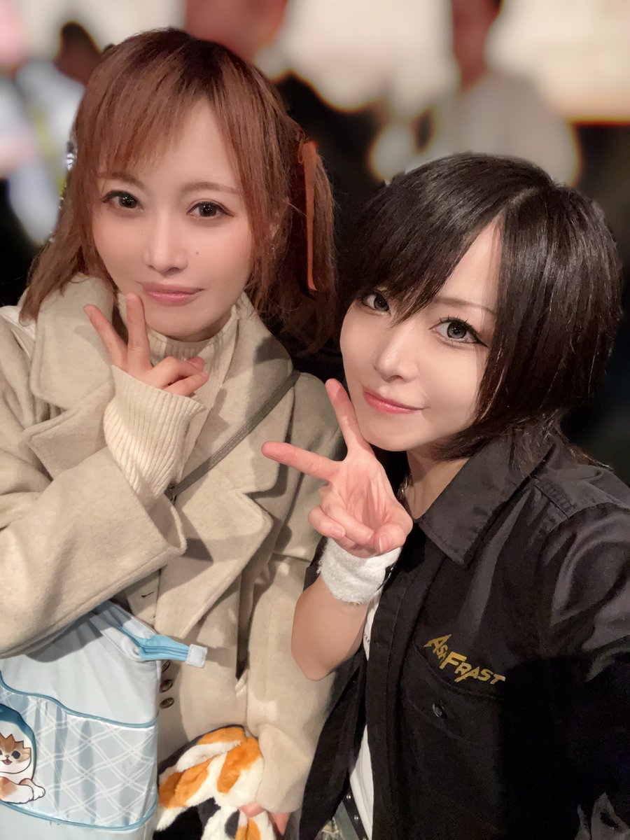 お互いツアーを周っているので ぴっぴちゃんと 久しぶりの対バンでした