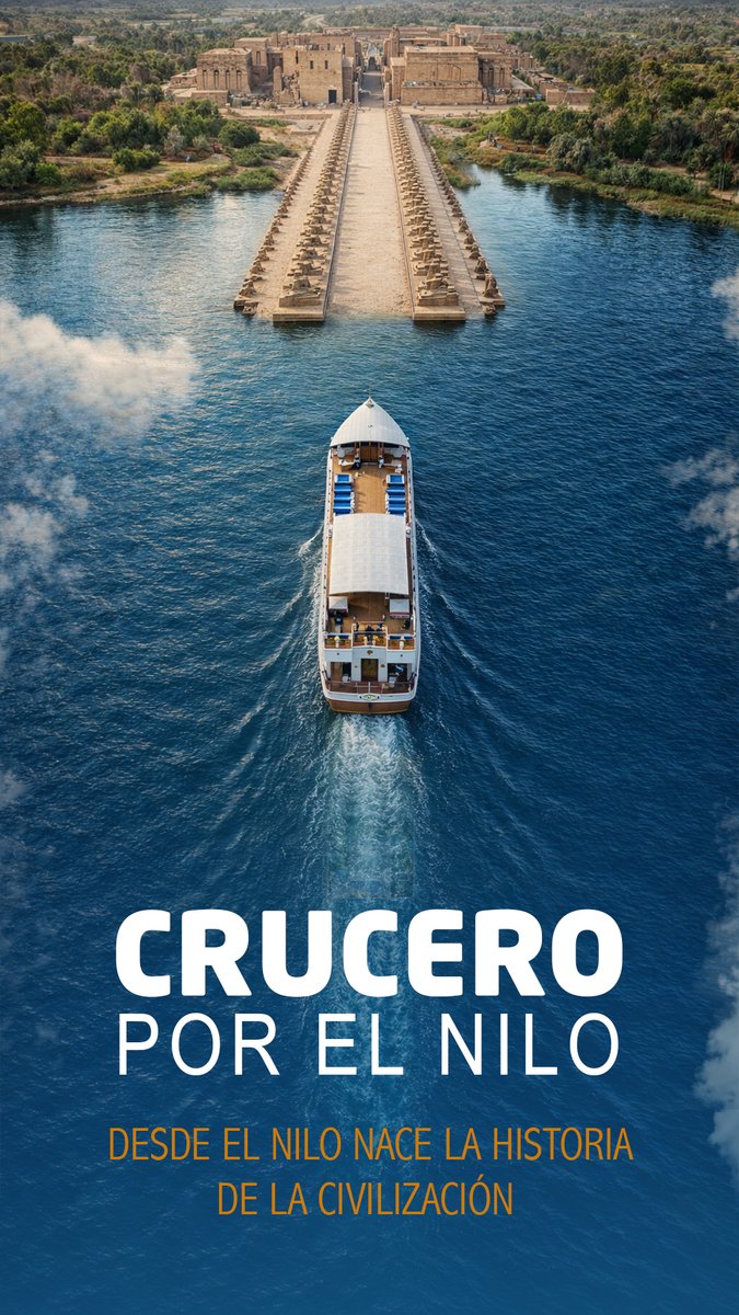 MemnonViajes's tweet image. Embárcate en un crucero por el Río Nilo y descubre la magia de Egipto desde el agua 🇪🇬🚢
🔗 Info &amp;amp; reservas: memnon-viajesegipto.es/crucero-por-el…
#Travel #Egipto #Nilo