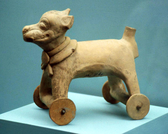 Indigenous Americans did have the wheel but rarely made use of it in ...