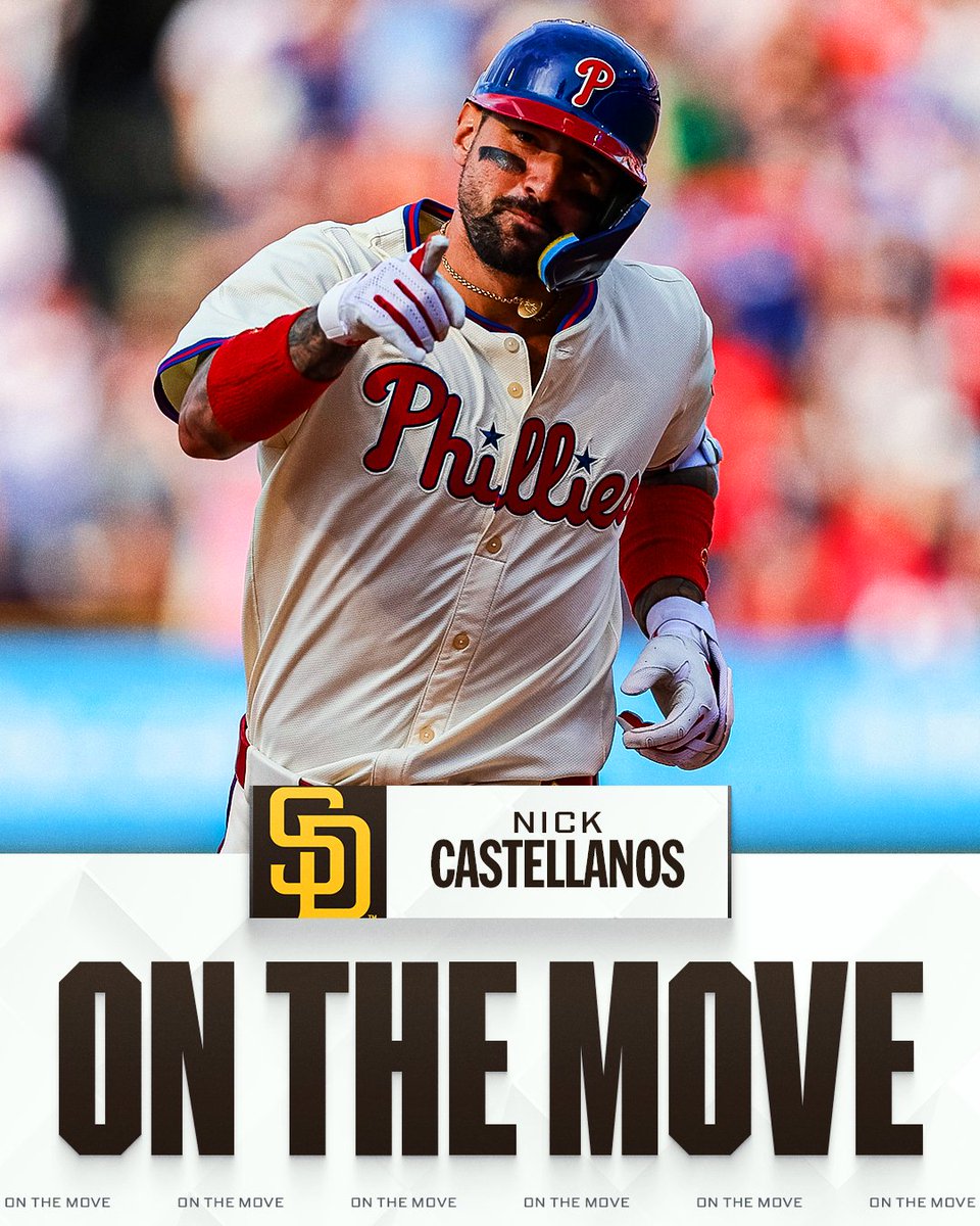 Padres, OF Nick Castellanos reportedly agree to one-year deal, per @MLBNetwork insider @JonHeyman.