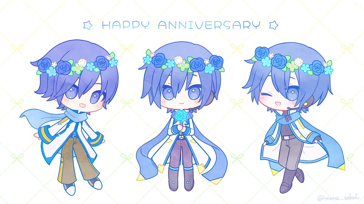 V3さんおめでとうございます🥳🎉✨
#KAITO誕生祭2026 
#KAITOお誕生会2026 
#KAITO20th