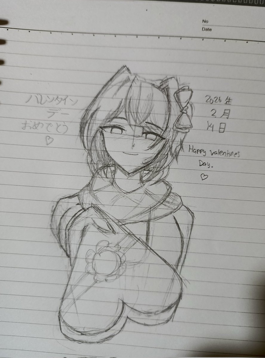 Happy Valentine's day <3

#DDLC