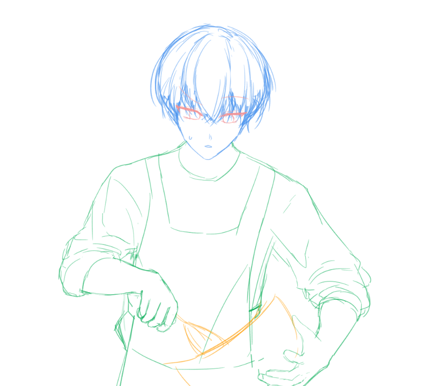 계속 러프만 깎다가 설 끝나고도 완성 못할 것 같아서 우선은 드랍... 이것도 발렌타인데이 챙겼다고 쳐주시나요?