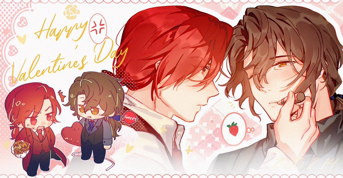 #パージク版自由創作企画
💄 バレンタイン🍓