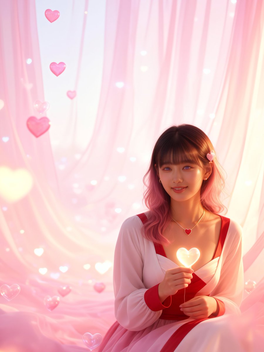 secret_tRabbit's tweet photo. #AIらぶValentineHeart

こちらでも参加させて頂きます❣️

みんなにハートが届け～💝
ハッピーバレンタイン😘 https://t.co/dL0TMepvCB