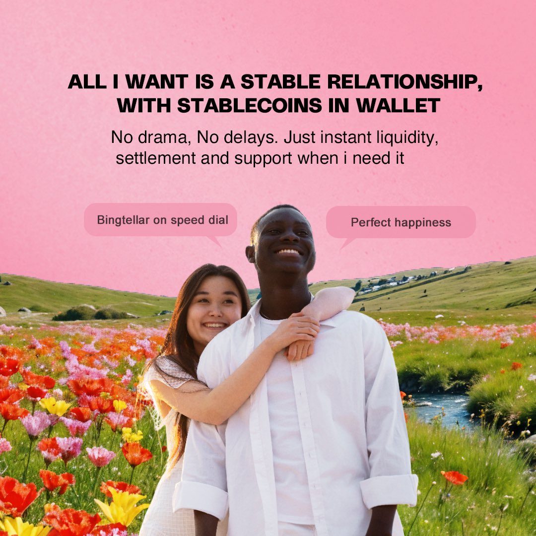 Bingtellar (Stablecoin payments ) tweet media