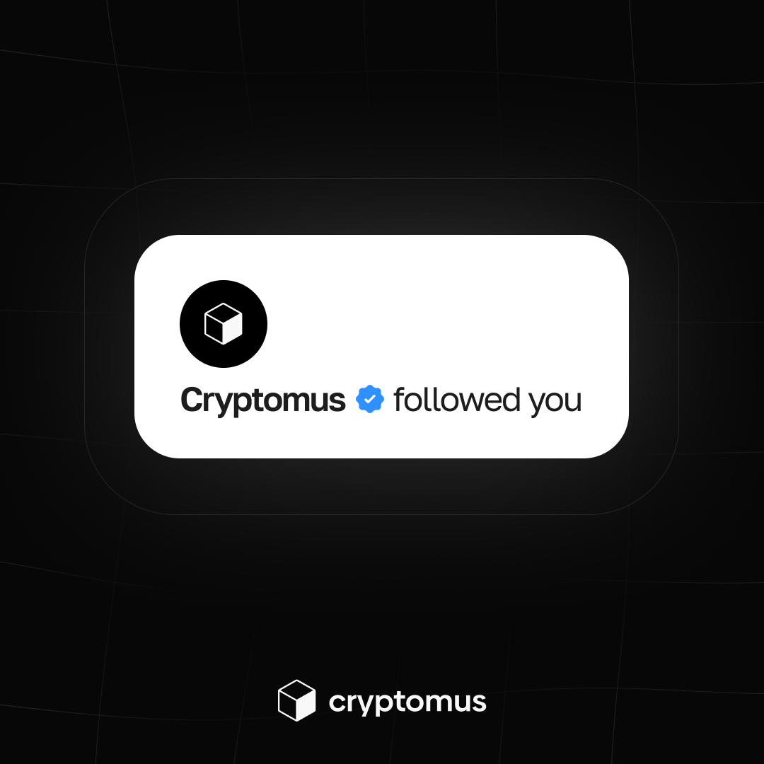 Cryptomus tweet media