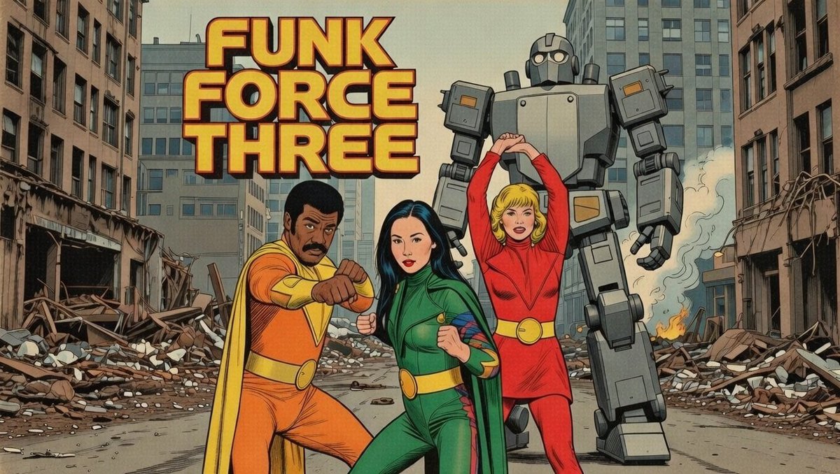 FUNK FORCE THREE DROPS TODAY

My #ValentinesDay give to the world.