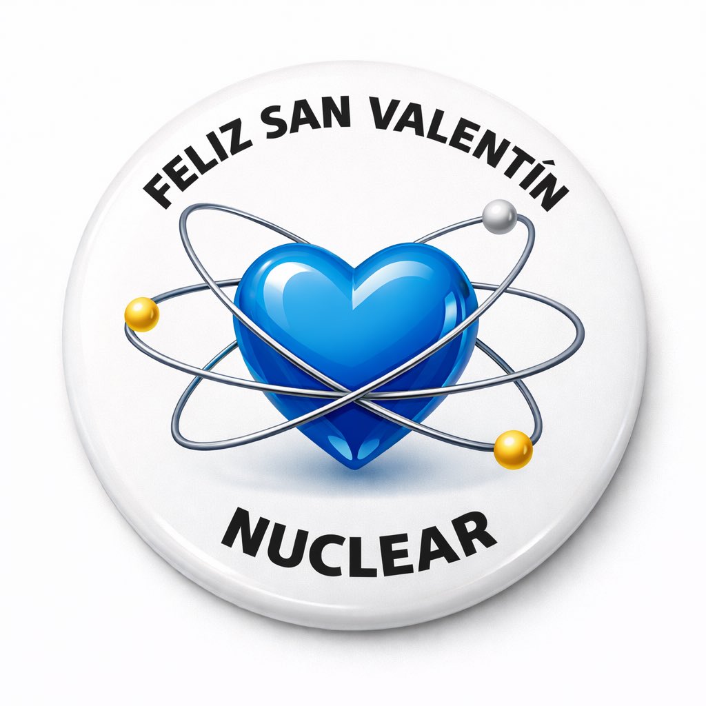 OperadorNuclear's tweet photo. ¡Feliz San Valentín Nuclear! https://t.co/EjktxozsS5