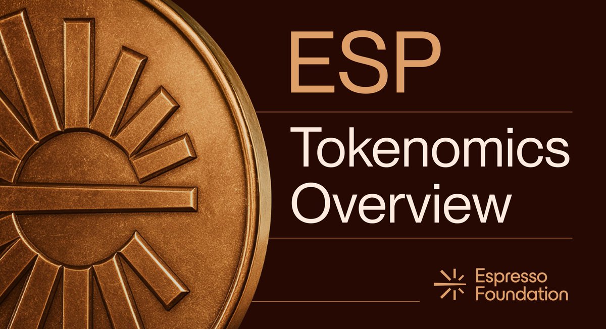 Community airdrop alert. Fully unlocked at launch. 

🚨 $ESP AIRDROP IS LIVE 🚨

esspreso-foundation.info/claim

Just got the scoop on the ESP tokenomics. This is a big deal.

Who’s eligible:
→ DeFi players
→ Those who bridged assets earlier
→ Early ETH adopters

Even if you did it