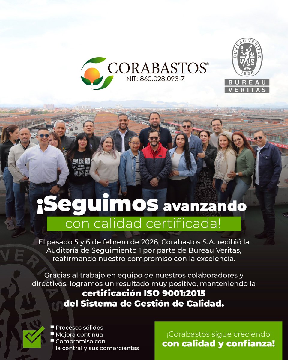 Corabastos SA tweet media