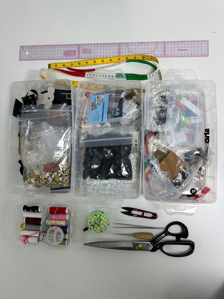 sofiac5k's tweet image. A tailor's table is a cockpit of creativity. Strap in, grab your tools, and get ready to fly