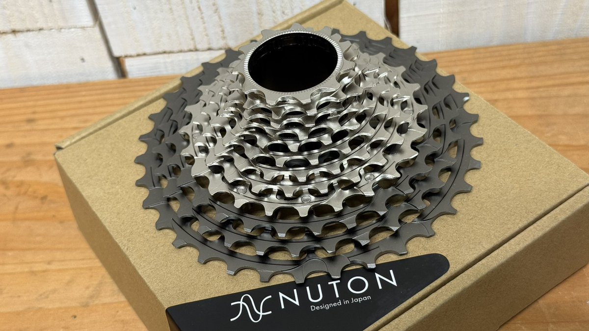 NUTONシマノ12速用 11-34T再入荷しました。 既にラス1、、、