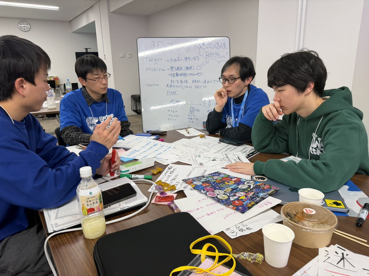 tatsuki_0810's tweet photo. 【Startup Weekend 名古屋 2026】
ついにSTATION AiにてSWを開催しております🔥
高校生や大学生が大半の活気ある回ですが、明日はどうなるのでしょうか。。。
熱い週末はまだまだ続きます!!
#StartupWeekend #SWNagoya2026 https://t.co/zD219YrgD2