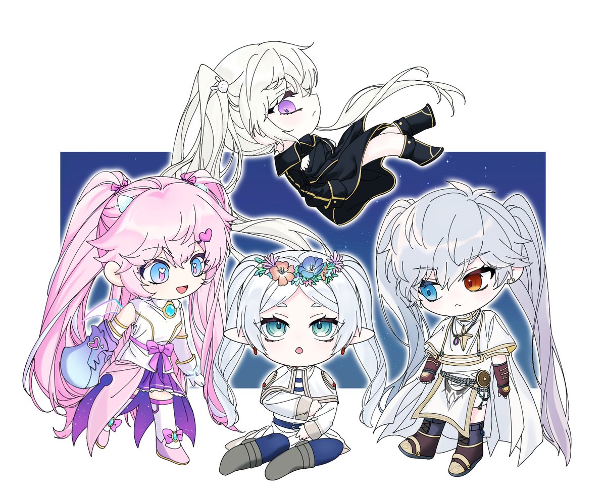amolang_1234's tweet photo. #maplestory 
장송의 프리렌 콜라보 기념으로 양갈래들💕 https://t.co/ynEi2Wwlvu