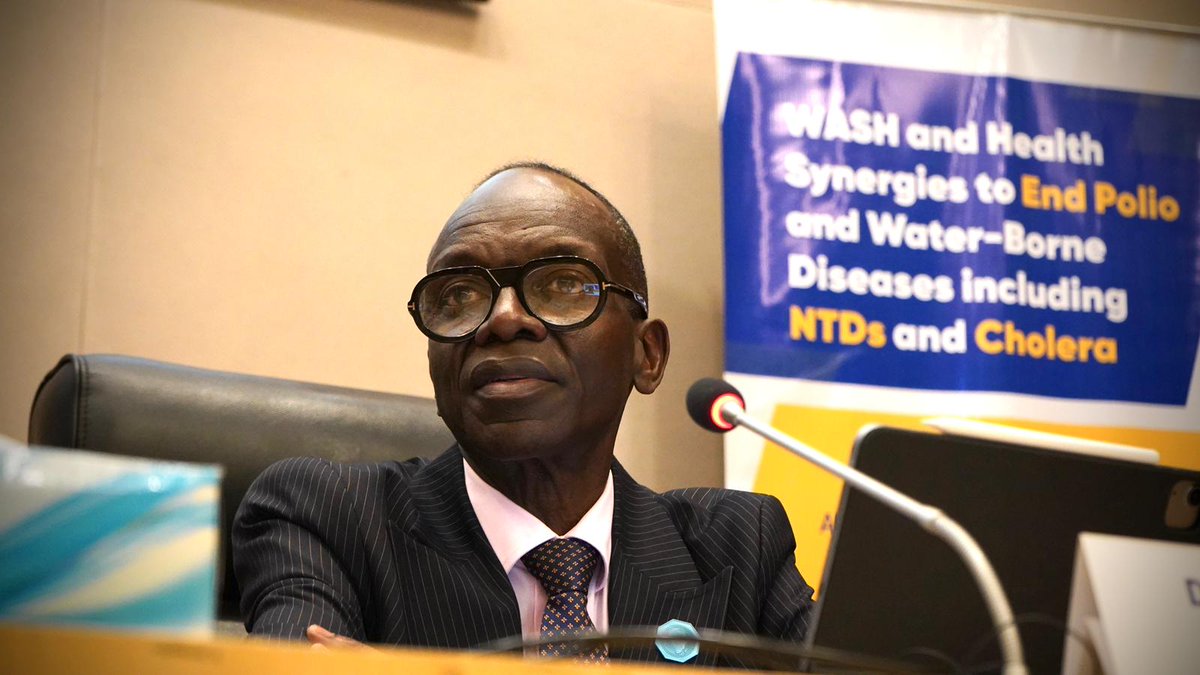 ProfJanabi's tweet image. Joined leaders and partners at the High-Level Side Event on WASH and health synergies to end polio and other water-borne diseases at the #AUSummit.

From #polio eradication to ending cholera and other water-borne diseases, progress depends on alignment. We must institutionalize