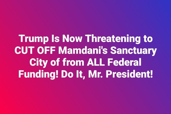 SaltyGoat17's tweet photo. Who agrees that NO sanctuary cities should receive ANY federal funding? https://t.co/N4hdpxBblN