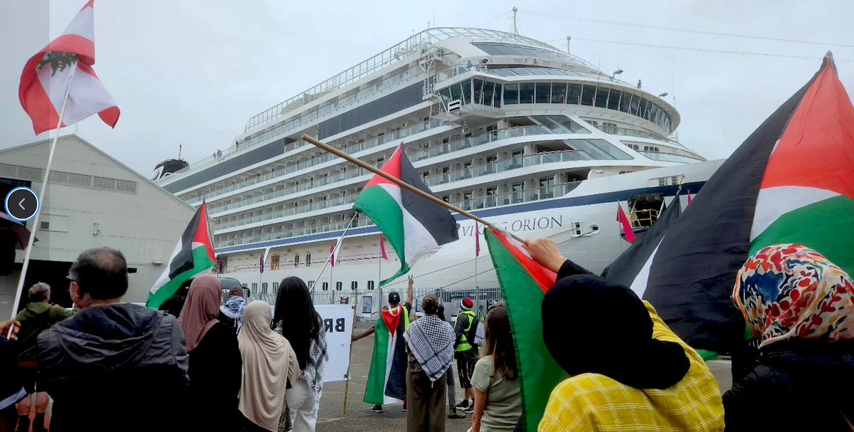 DavidRobie's tweet image. NZ protesters condemn ‘IDF kill chain’ link to Gaza genocide #CafePacific #NZPolitics #GazaGenocide #RocketLab #spacemilitary #killchain #Protest  @palestine @OnlinePalEng @PalestineChron 
davidrobie.nz/2026/02/nz-pro…