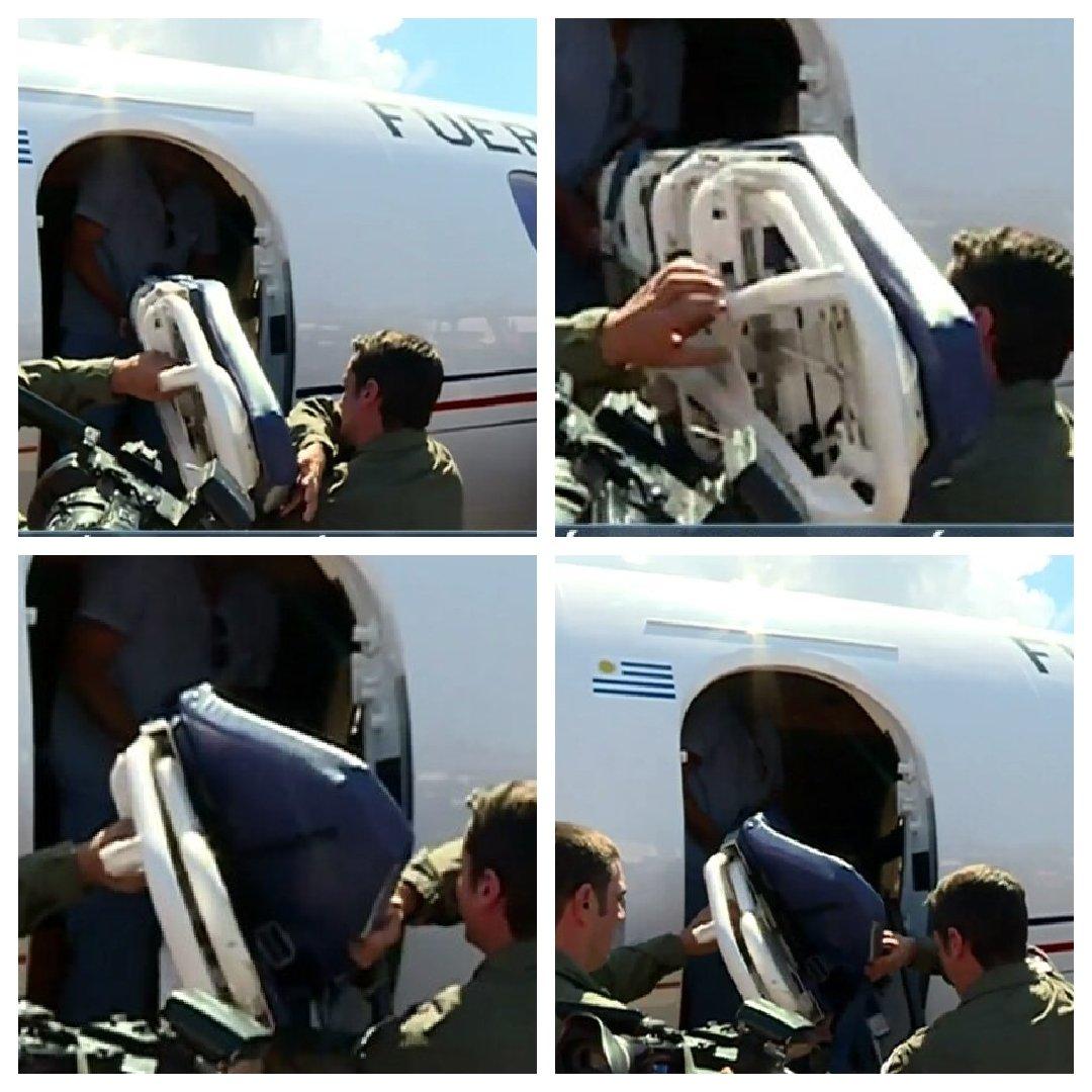 <a href="/likechichian/">Liliam Kechichian.</a> Cual avión, el Hawk sin repuestos y de museo ? Ese mismo así entraban una camilla. Por suerte hoy hay registro de todo !